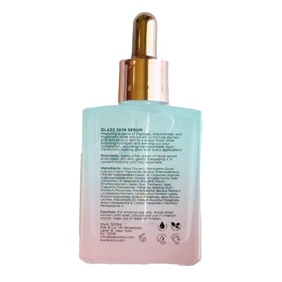 GlowMuse Glass Skin Serum Deep Hydration Niacinamide K-Beauty New & Sealed - Picture 2 of 2